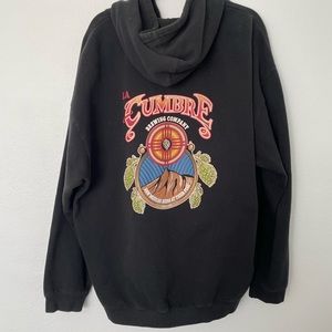 Men’s La Cumbre Brewery New Mexico Full Zip XL Hoodie